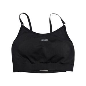 Gymshark Flex Sports Bra Black Activewear Sportswear Womens Small Adjustable